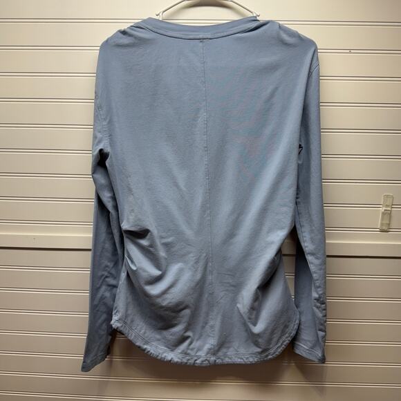 Athleta Tote Bag & Long Sleeve VNeck Side Ruched Shirt Size M - Picture 5 of 16